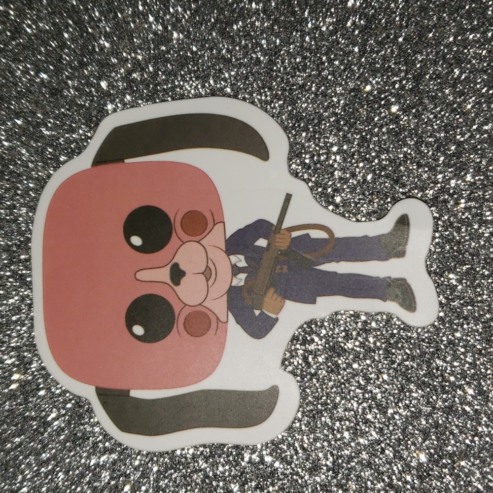 UMBRELLA ACADEMY waterproof sticker FUNKO POP CHA CHA